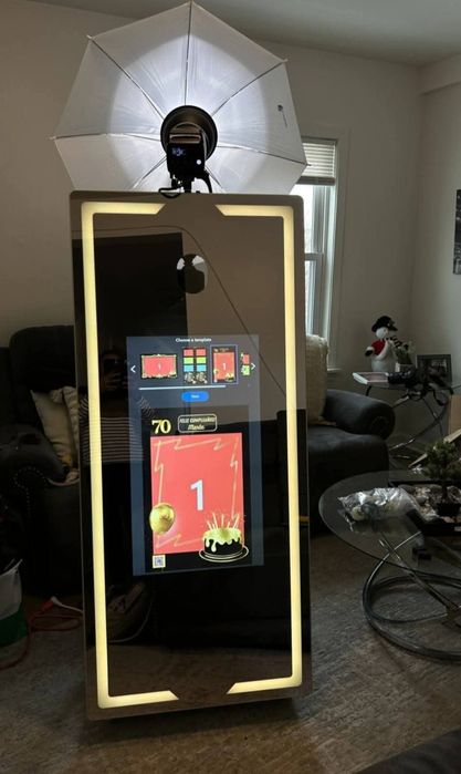 Oglinda magica - Cabina foto