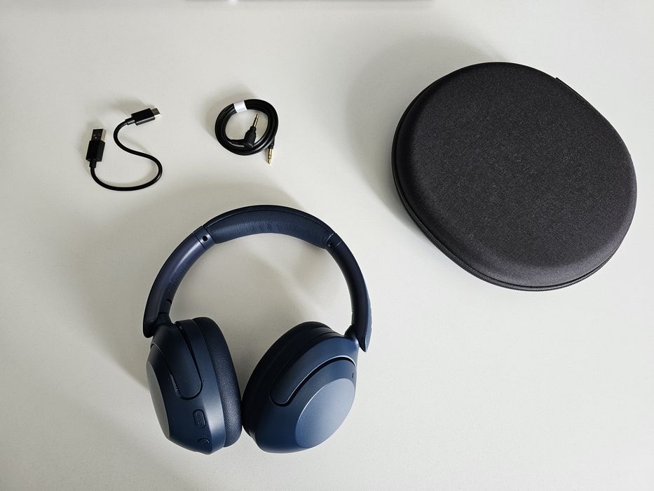 Безжични слушалки SONY Sony - WH-XB910, NC Сини