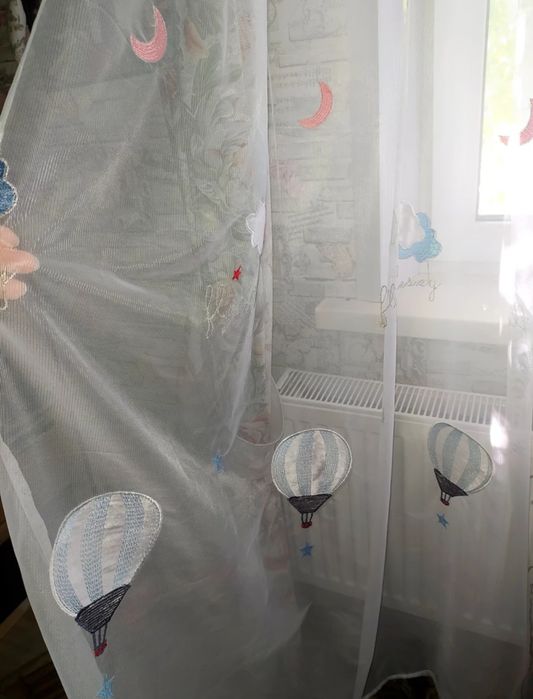 Тюль в детскую комнату