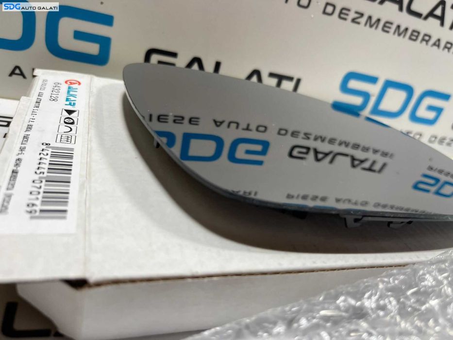 Sticla Geam pentru Oglinda Dreapta (Produs Nou, Aftermarket) Seat Alhambra 2005 - 2010 Cod 6432128 [B2548]