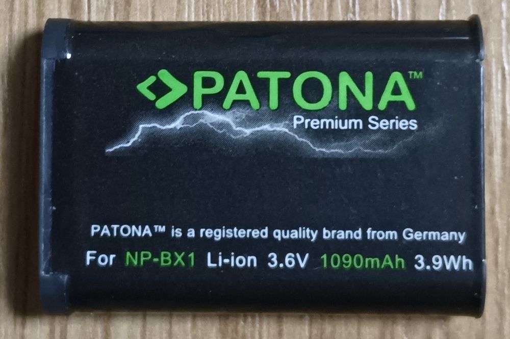 Încărcător și acumulator Patona NP-BX1 pentru Sony