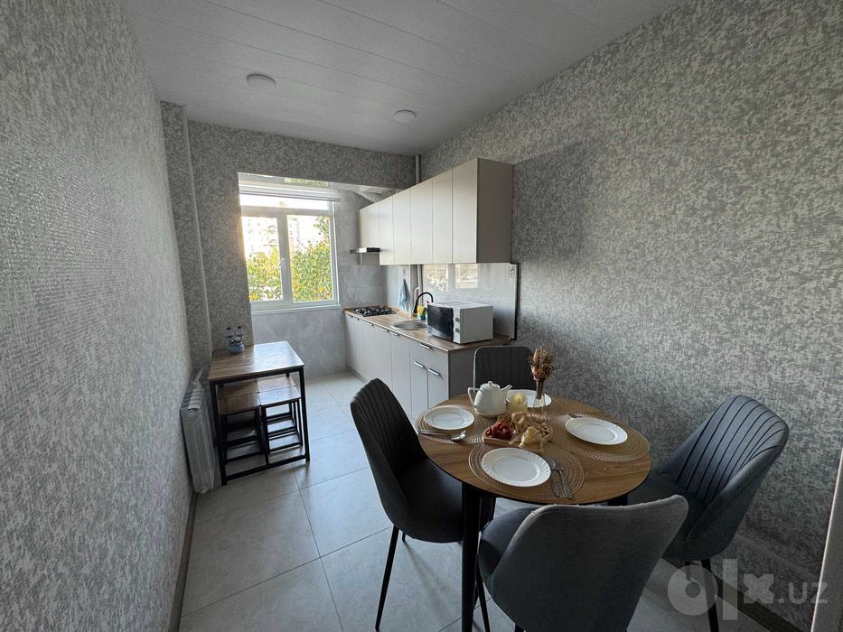 3-комн. 73 м² у м. Новза! Евроремонт, до Tashkent City 2 станции