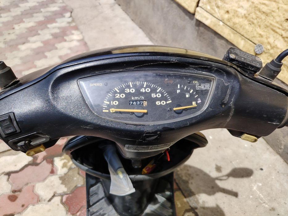 Honda dio af35. На номерах