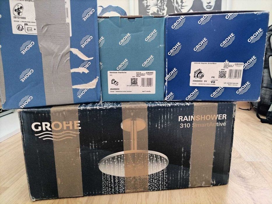 Душ система за вграждане Grohe smartcontrol 3 grohtherm