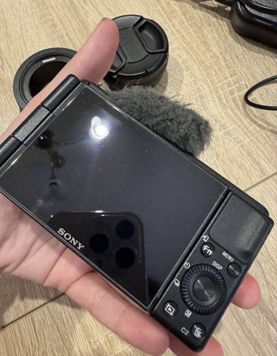 Sony zv1 влогинг камера + аксесоари