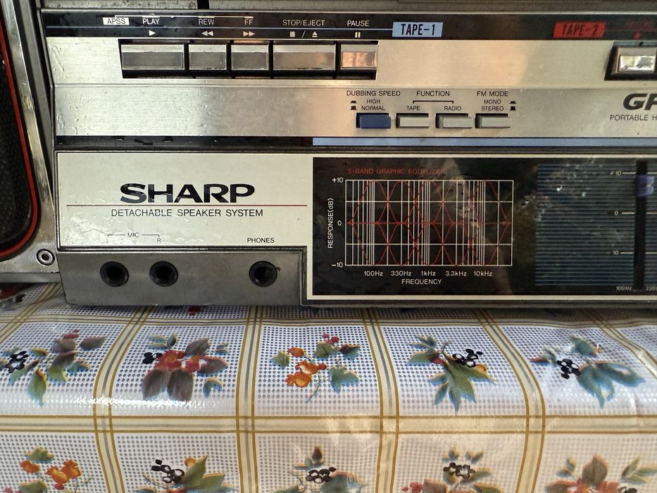 Магнитофон японский Sharp