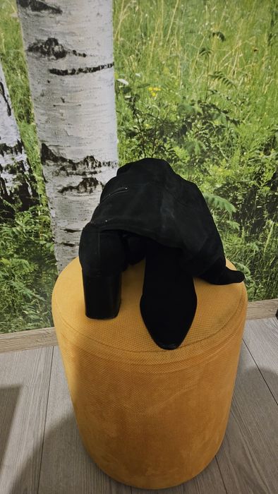 Cizme  toamna -iarna piele intoarsa