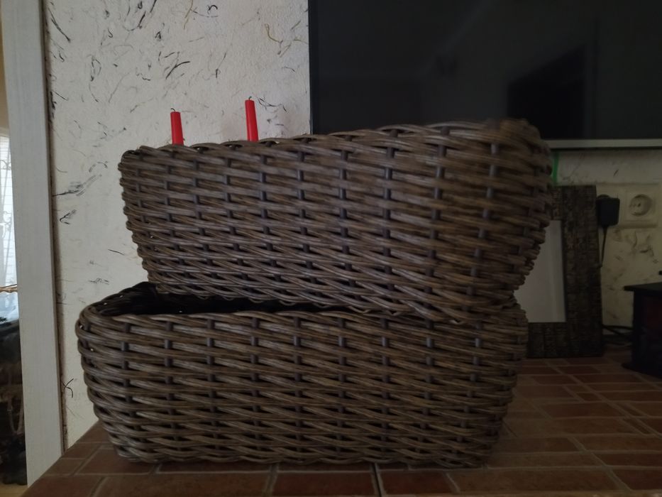 Ёмкости для хранения из ротанга