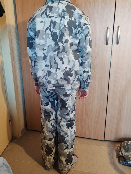 Costum soldati vanatoare camuflaj padure drumetie copii