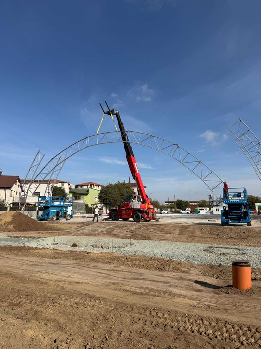Manitou Macara Stivuitor Manitou rotativ 30 metri 5Tone Automacara Constanța