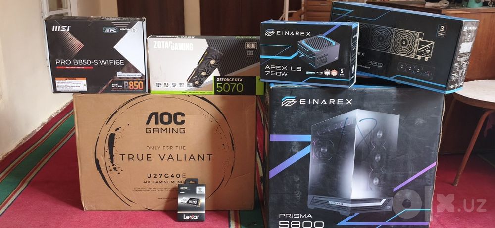 RTX 5070 / Ryzen 7 7800X3D / 300Hz GAMING SET