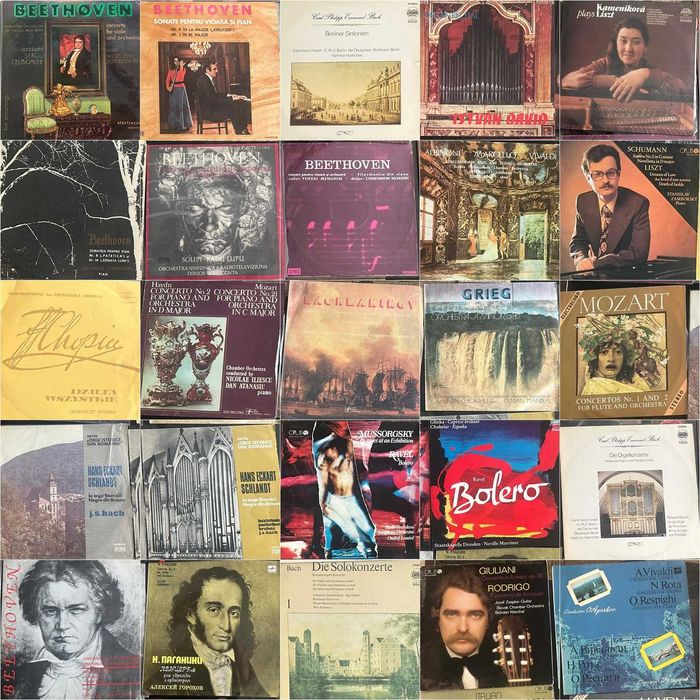 Colecție vinyluri diverse