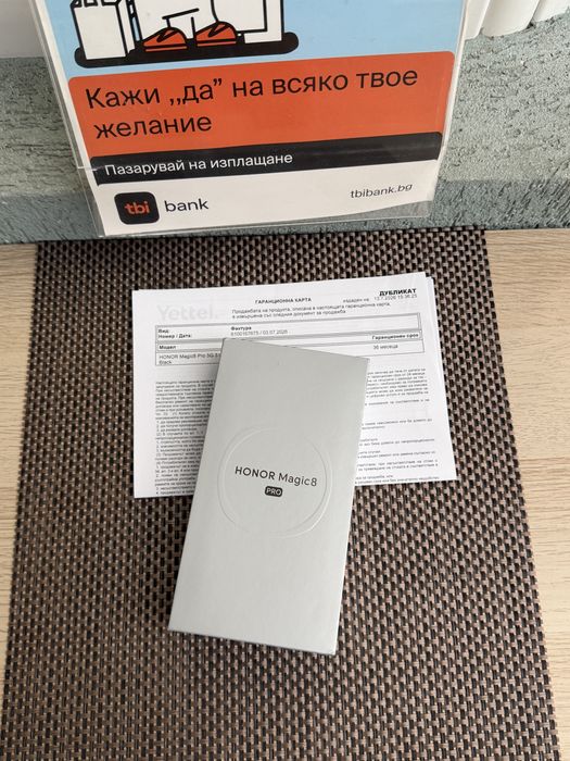 НОВ! 512Gb *ЛИЗИНГ* Honor Magic8 Pro / 5G Black 36М ГАРАНЦИЯ