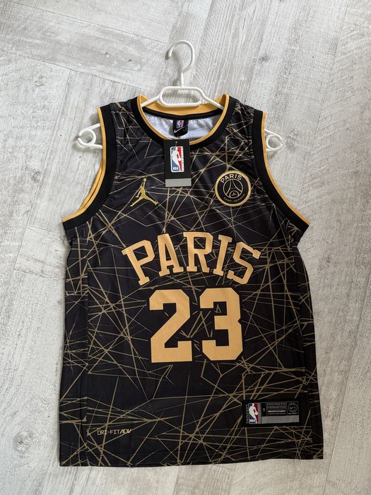 Maieu baschet Jordan Paris PSG black gold