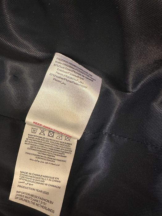 Зимний пуховик-пальто