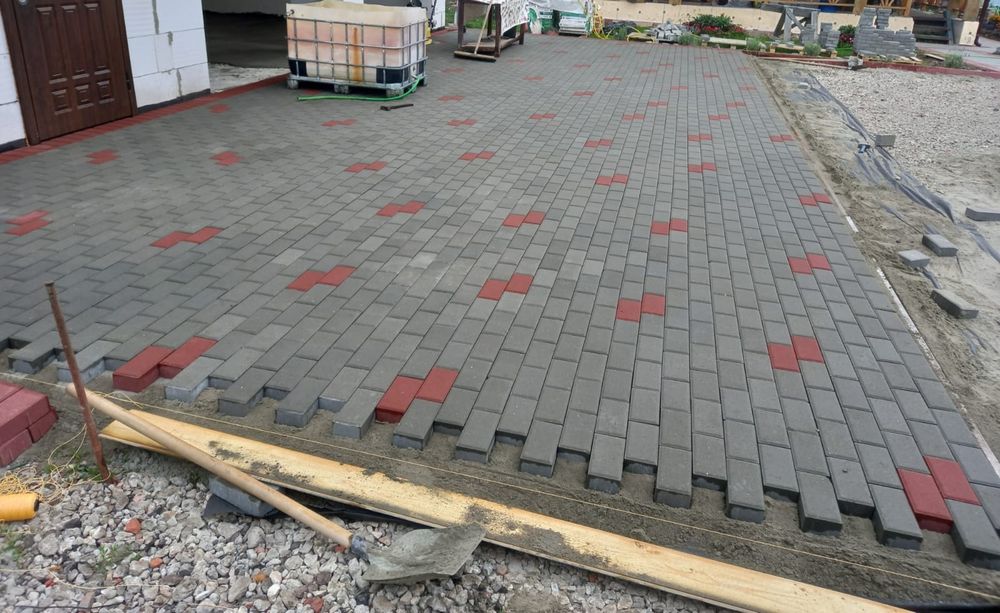 Выбропрессованные тратуарные плитки