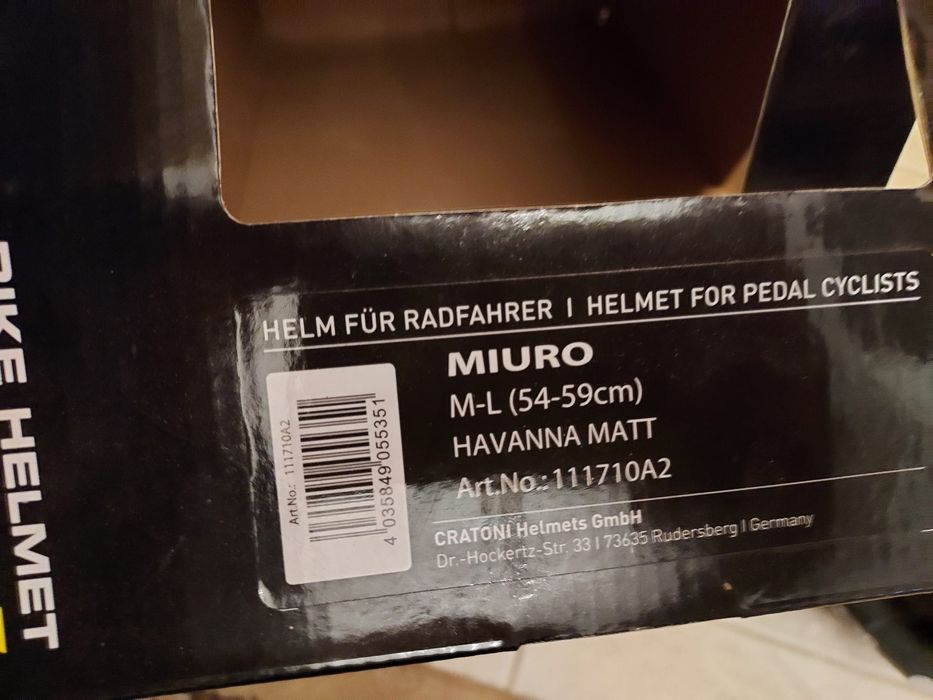 Casca biciclist Cratoni noua