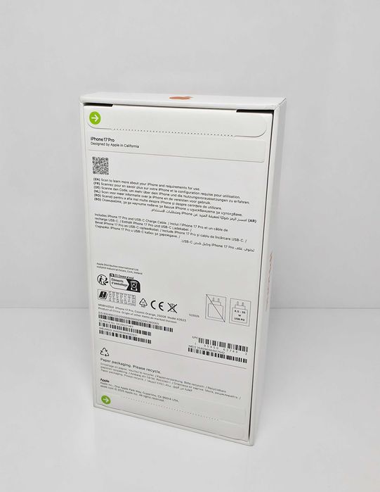 НОВ•iPhone 17 Pro 256GB Cosmic Orange