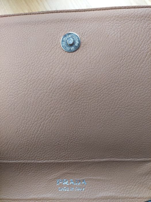 Geantă Prada cafenie