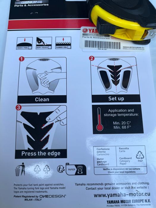 Protecție rezervor Yamaha