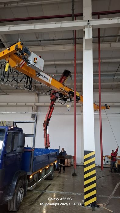 Кран-балка, тельфер, козловой кран