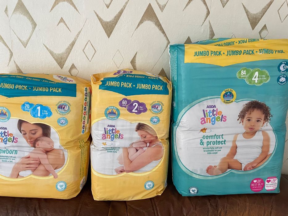 Памперси внос от Англия