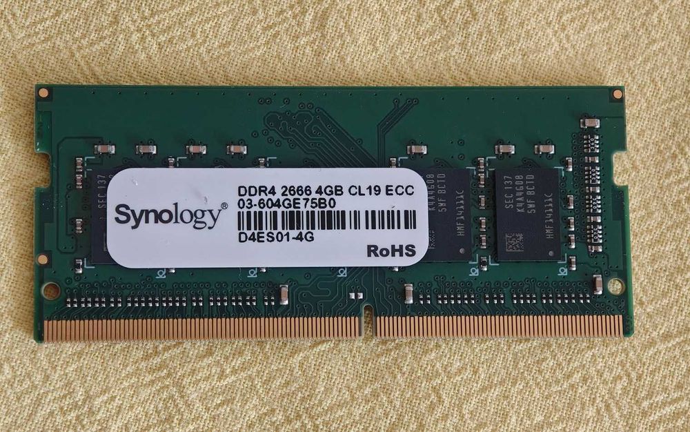 Synology DS220+ NAS сървър, 6GB RAM, като нов