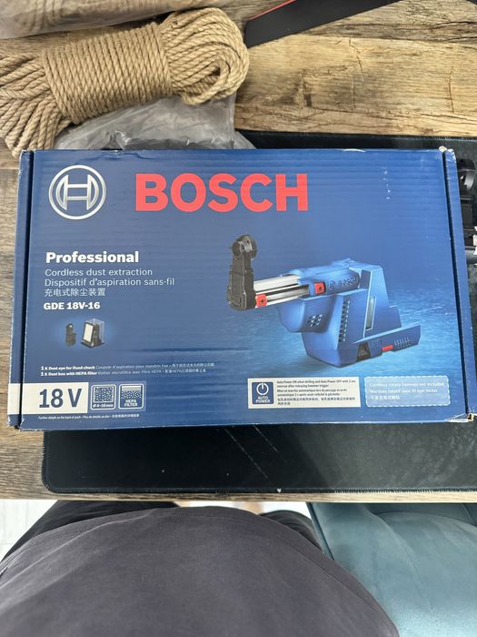 Пылесос bosch GDE 18V-16