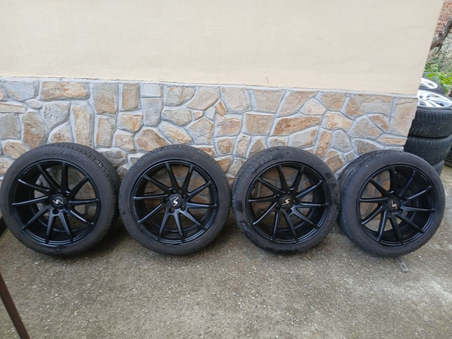 Оригинални Алуминиеви джанти Vossen-CVT -18цола за Mercedes w211-212-w204-vw.passat.Golf-Audi.a3.A4-A6-5×112.Vossen-CVT