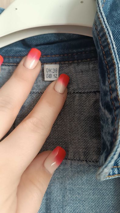 Дамско дънково яке