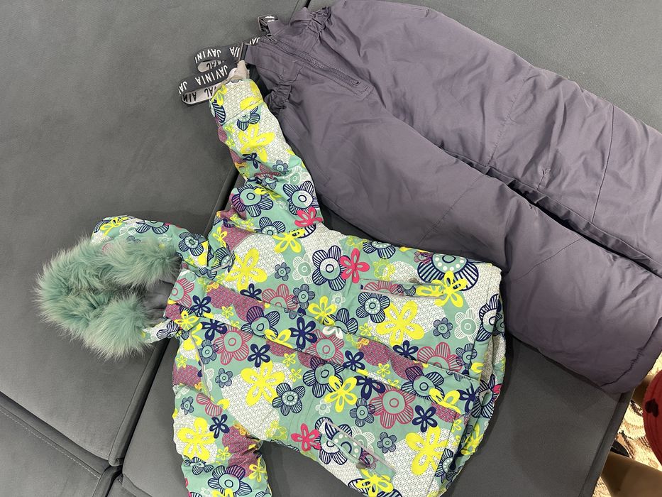 Детская комбез куртка девочке