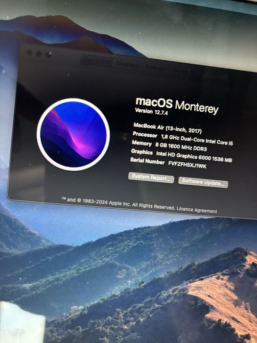 Macbook работи перфектно