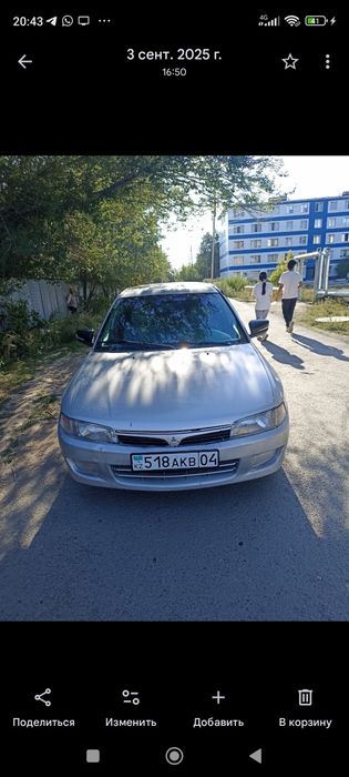 Mitsubishi lancer 1.3обем 1996жыл