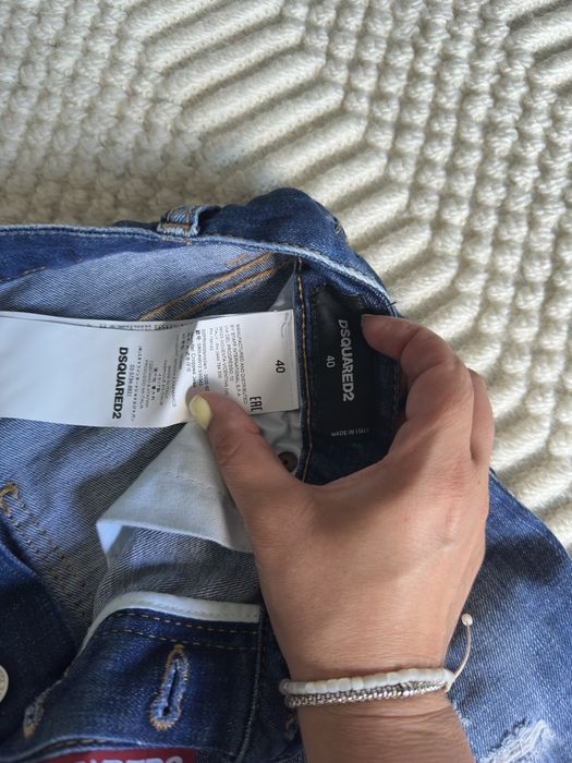 Dsquared дамски дънки в перфектно състояние