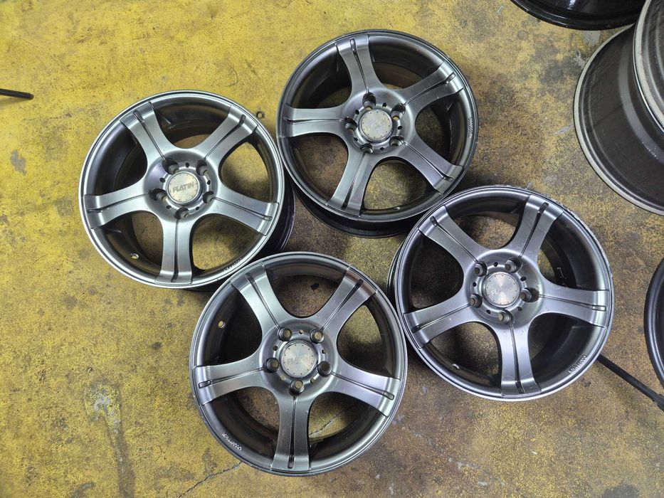 4 Jante Aliaj 5x108 15'' Peugeot Citroen Ford Focus 6.5J ET 40 !