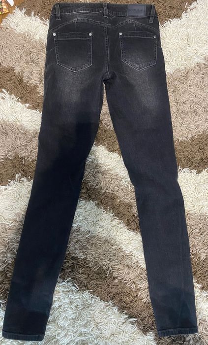 Blugi midwaist, negri, 34 EU