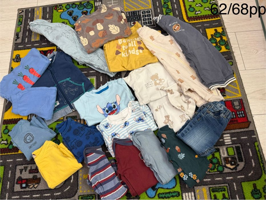 Големи лотове дрехи за бебе 62-74-86рр