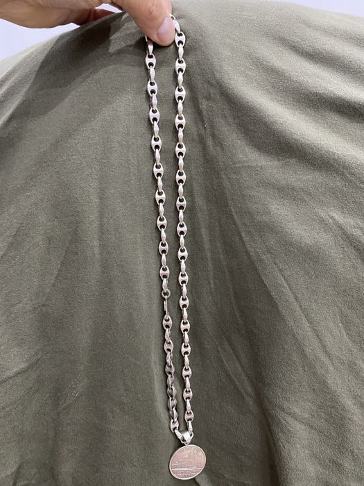 Продам серебрянную цепь