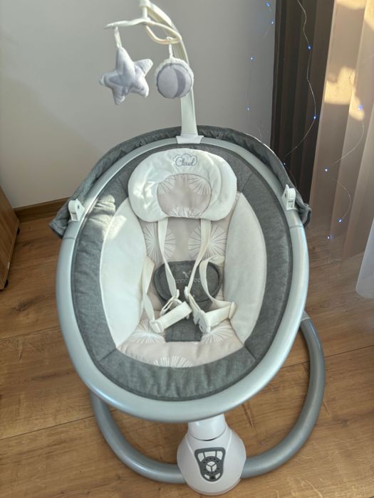 Продавам Бебешка електрическа люлка Cangaroo Cloud Grey