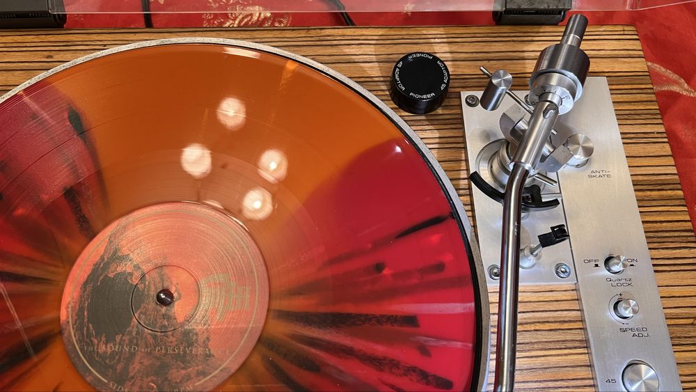 Грамофон Pioneer XL-1550, direct drive, recapped