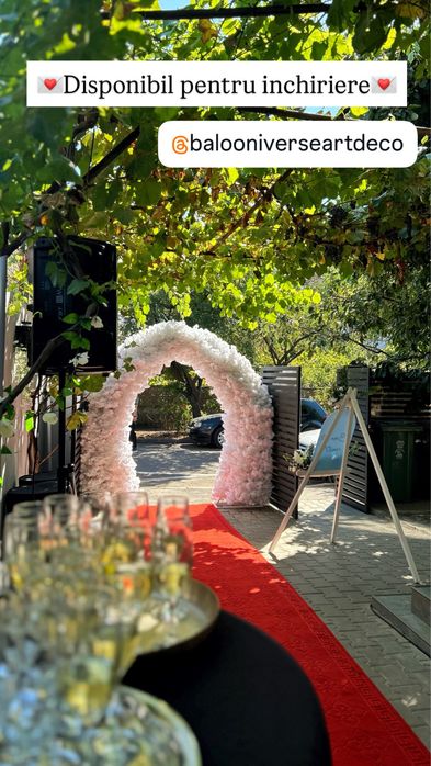 Decor evenimente,cristelnita,opis invitati,photocorner,aranjamente