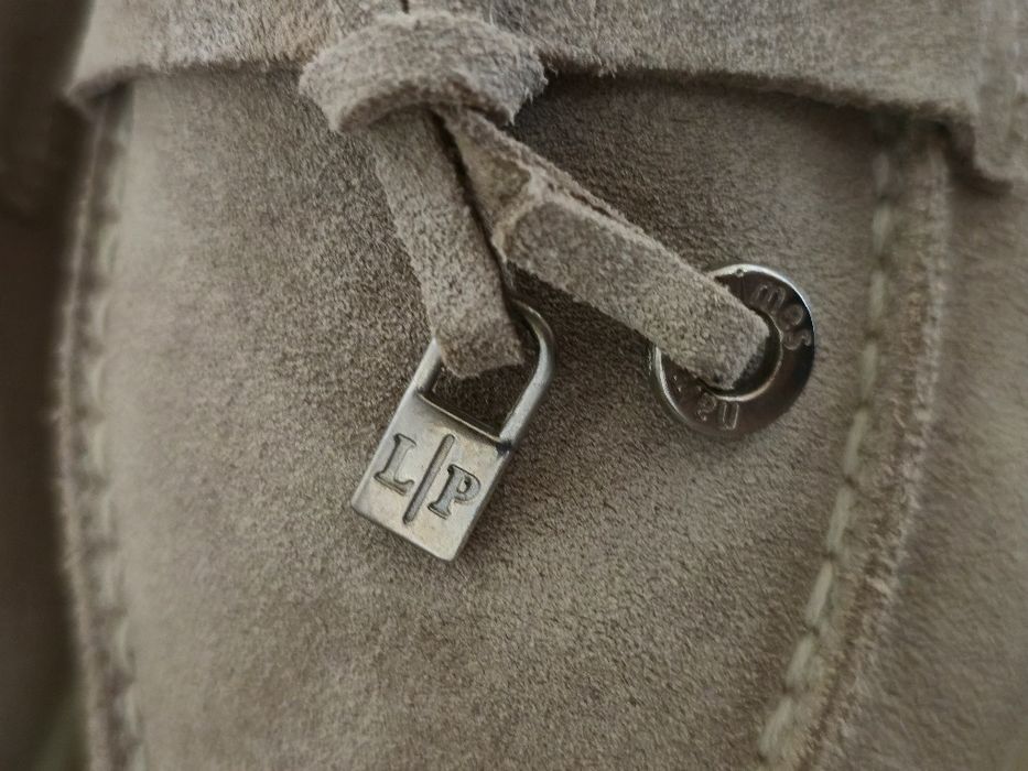 Loro Piana оригинални дамски бежови мокасини  лоуфъри
