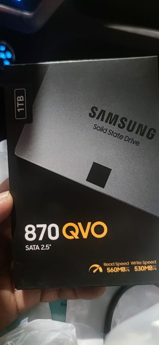 Samsung SSD sataIII, 1TB QVO по 150$ если 2шт возьмёте