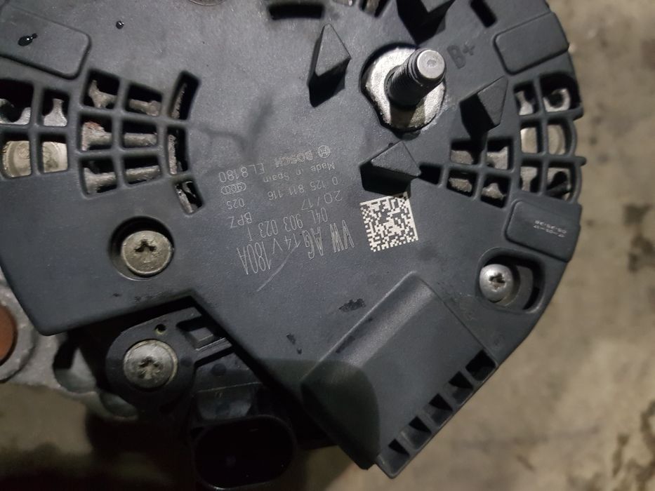 Alternator 180A 2.0 tdi CXH 150 cp vw t6 transporter caravelle multiva