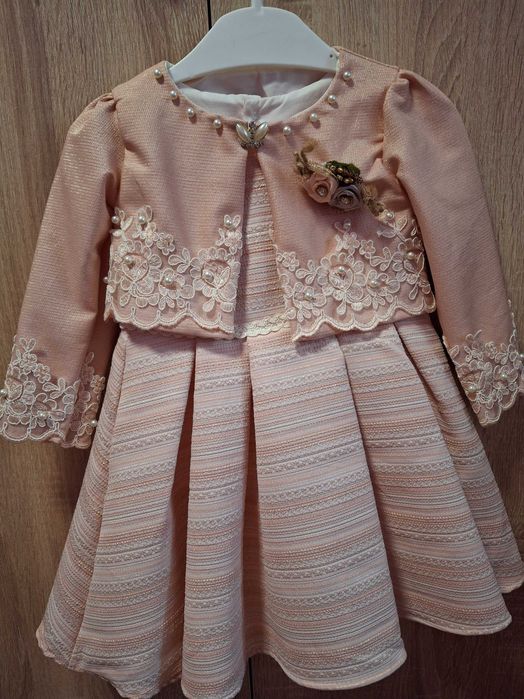 Rochita/costum elegant pt fetita 1-2 ani