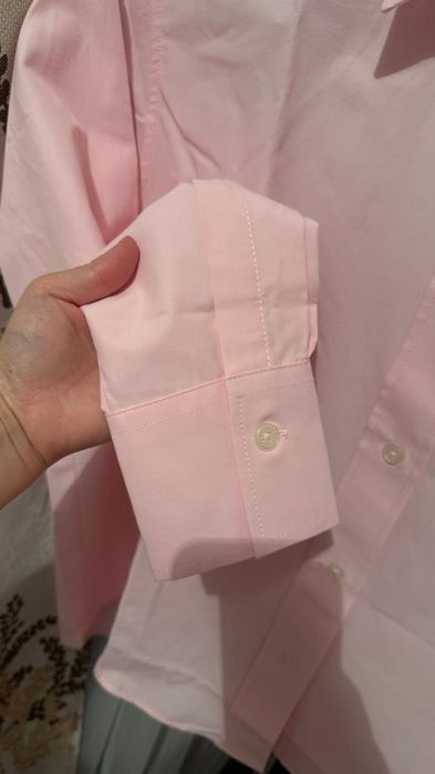 Рубашка нежно розовый