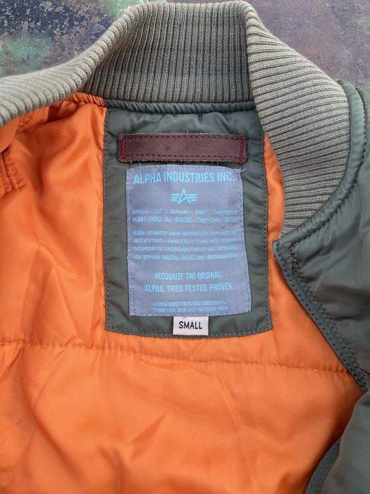 alpha industires бомбър яке
