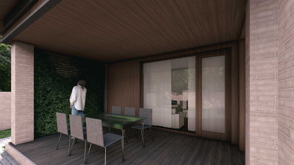 Проект за монолитна еднофамилна къща 164 кв.м.- Четирилистна Детелина