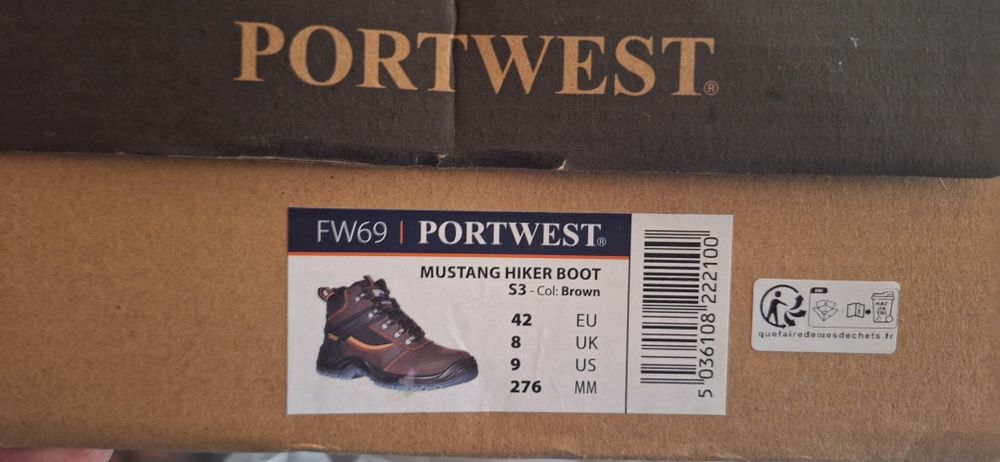 Ghete protectie Portwest Mustang S3SRC