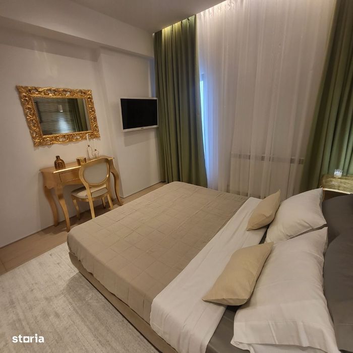 Apartament superb, Dorobanti, bloc 2011,complet mobilat, loc parcare